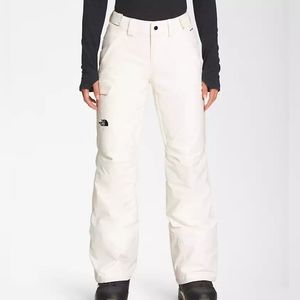North Face Hyvent white ski/snowboard  pants, S